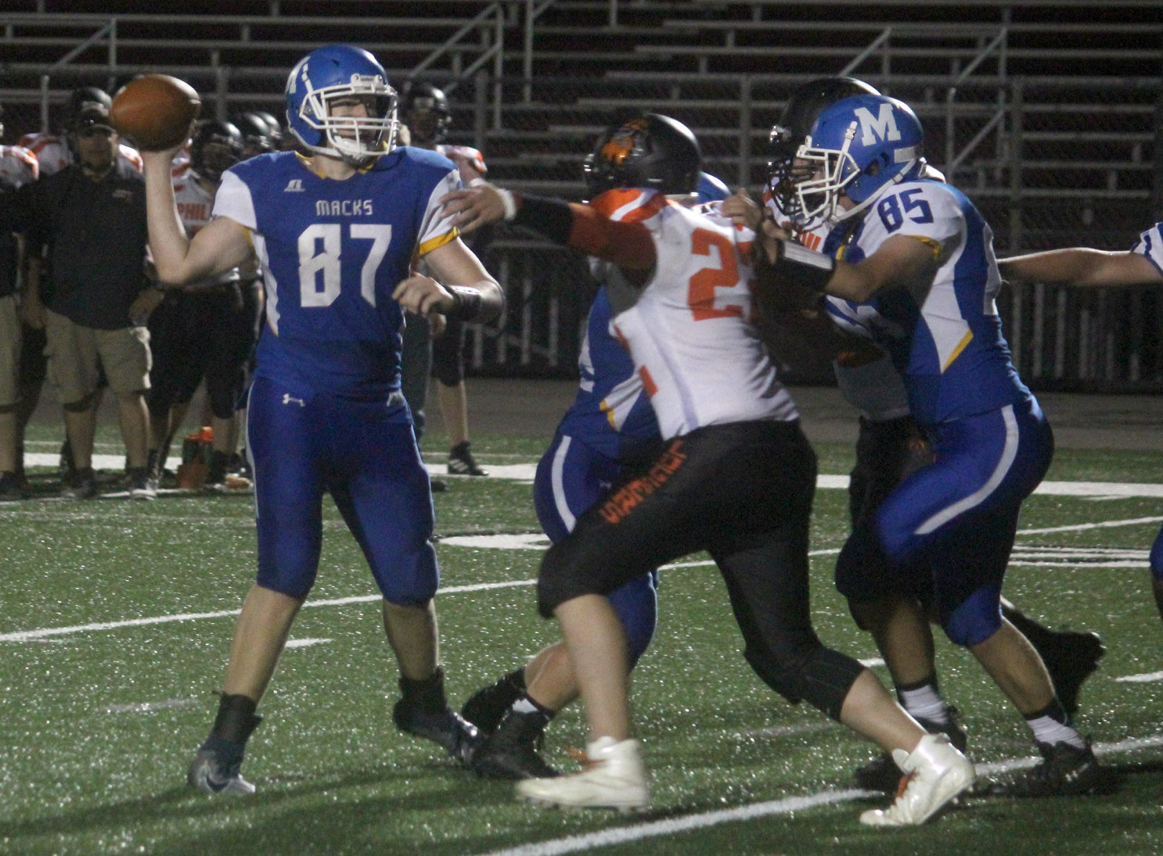 Phillips at McDonell football 9-27-19
